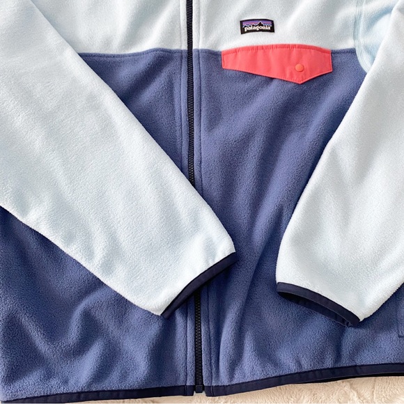 patagonia • girls micro D snap T jacket | XL (14) - Picture 5 of 10